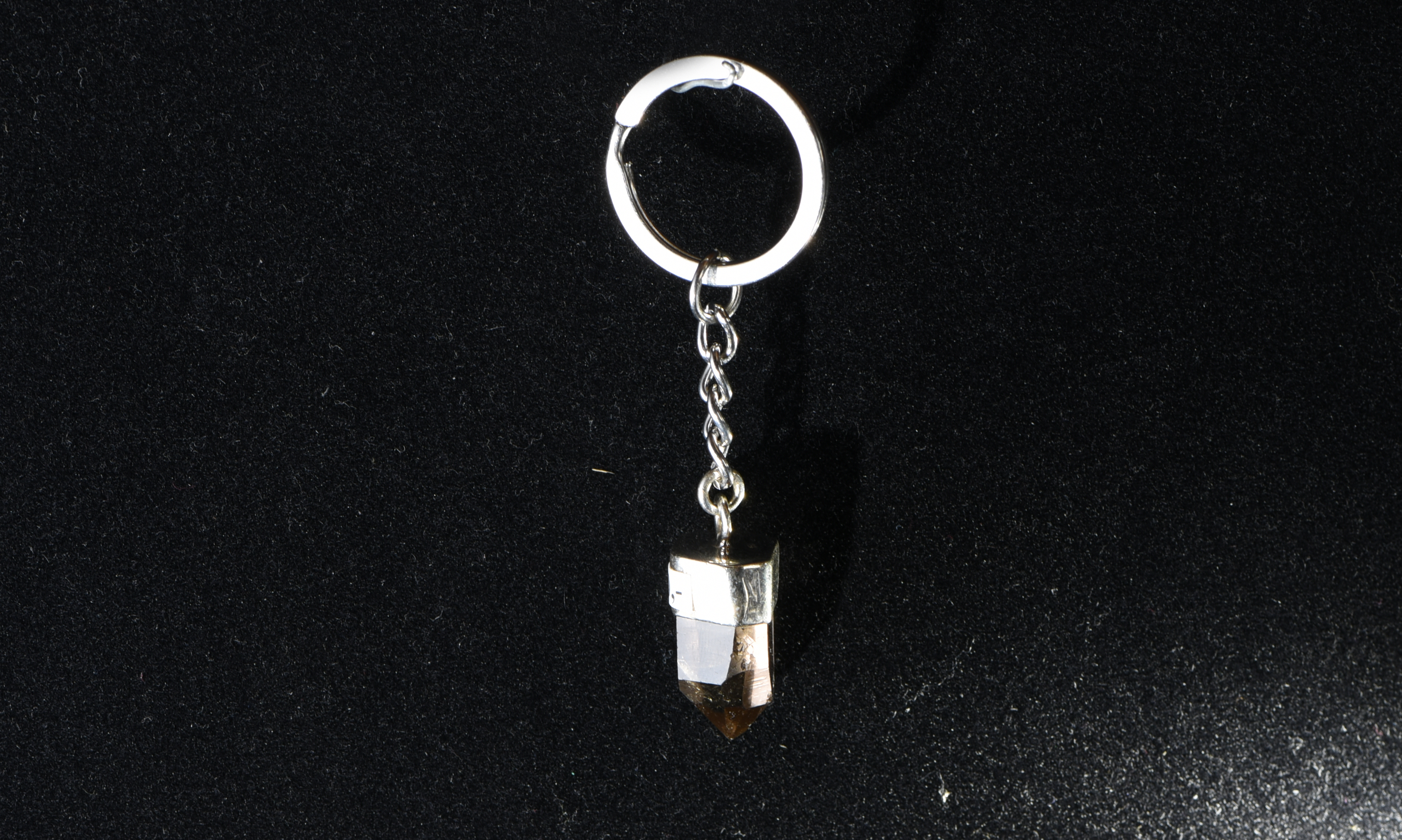 Rauchquarzschlüsselanhänger